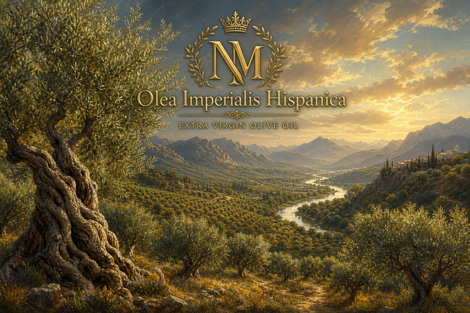 Front label — Extra Virgin Olive Oil