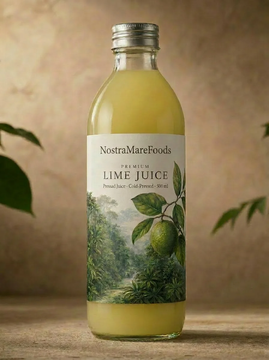 Real Lime Juice — Glass